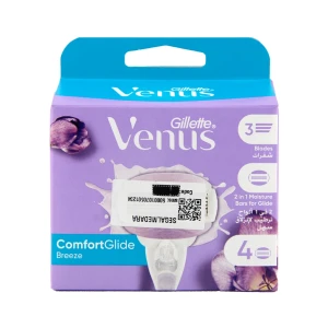 تیغ یدک 3 لبه ژیلت مدل ونوس کامفورت گلاید بریز